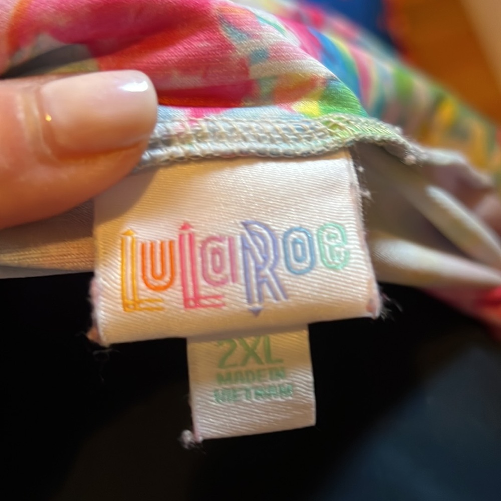 NWT Lularoe azure 2XL skirt - Picture 5 of 5